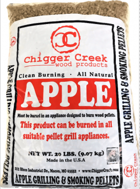 Apple Grilling & Smoking Pellets